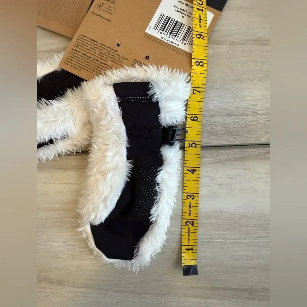 The North Face Suave OSO Mitt Little Kids Medium White NWT